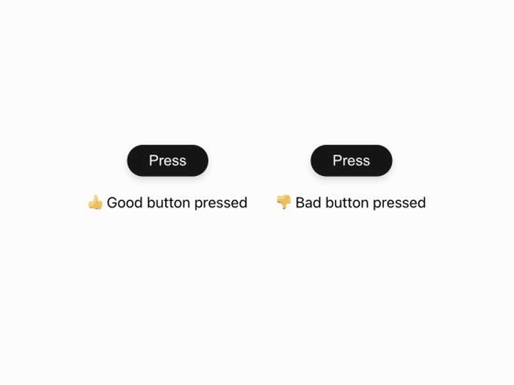 Button Press 동작 미리보기